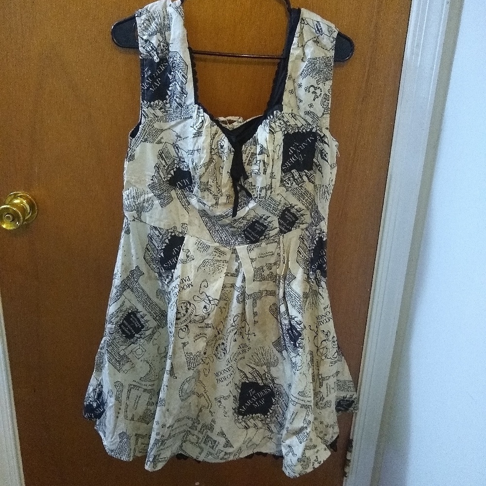 Harry Potter dress from hot topic collection